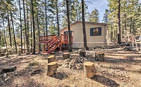 Relaxing Lincoln Forest Retreat With Wraparound Deck